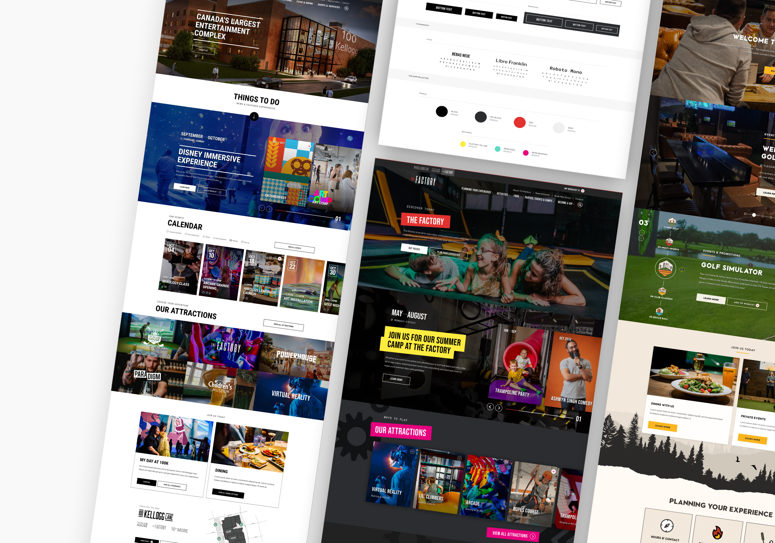 100 Kellogg Lane website screenshots